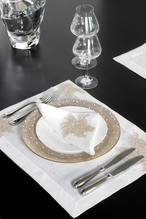 Empty Flower Placemat Set