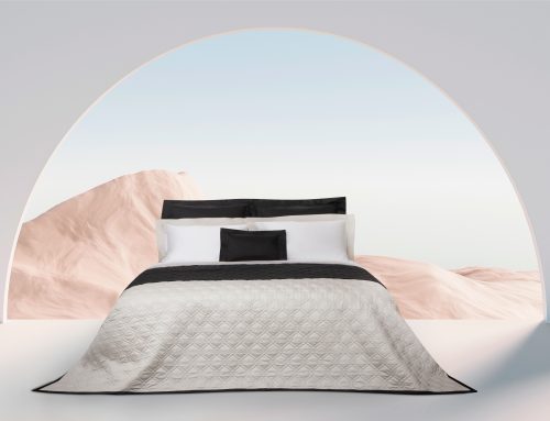 Double-Face Quilted Coverlet: Nero and Ostrica - Image 4