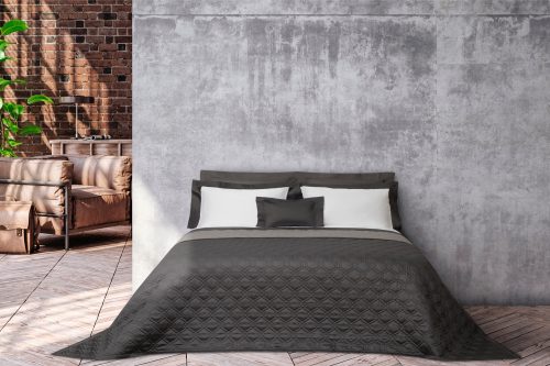 Double-Face Quilted Coverlet: Grisaglia and Estadio - Image 4
